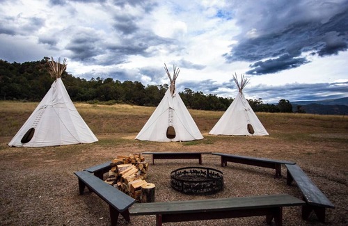 Collbran Alquiler De RV | Mini-Retreat - Camping Teepee