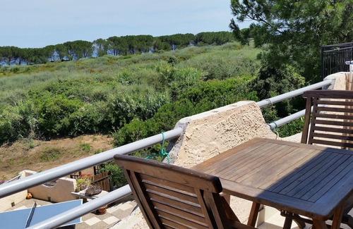 Bravone Apartamento | Mini Villa direct access to the sea 150 m, Courtyard, WIFI, Parking, closed garage