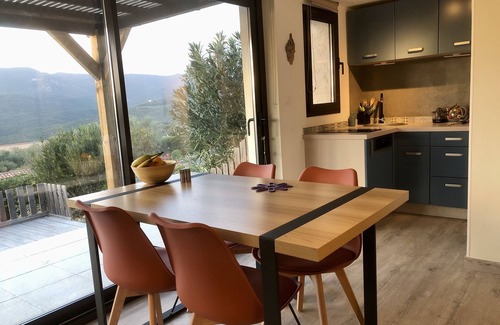 Serra-di-Ferro Villa | Mini-villa, magnífica vista al mar - piscina climatizada - *** residencia Serra Di Ferro