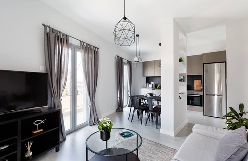 Ilisia Apartamento | Apartamento Minimal 2BD con vista Lycabettus