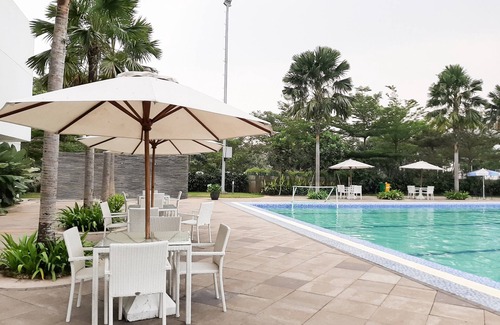 Tangerang Apartamento | Minimalist and Comfy Studio Apartment Aeropolis Residence