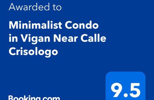 Vigan Apartamento | Minimalist Condo in Vigan Near Calle Crisologo