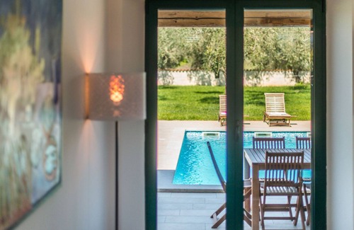 Pomer Cabina | Atractiva casa de campo en Pomer con piscina privada
