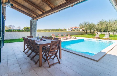 Pomer Cabina | Atractiva casa de campo en Pomer con piscina privada