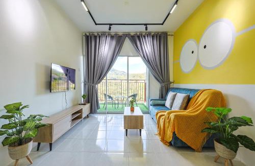 Brinchang Apartamento | Minion Escap Family Homestay in Cameron Highland Clover Home 9-25