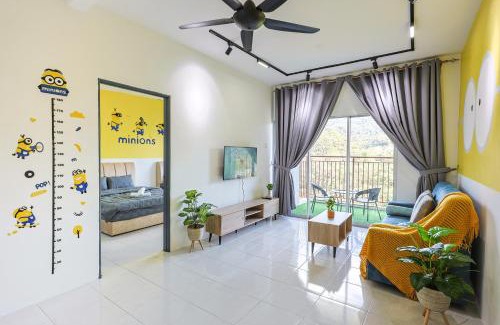 Brinchang Apartamento | Minion Escap Family Homestay in Cameron Highland Clover Home 9-25