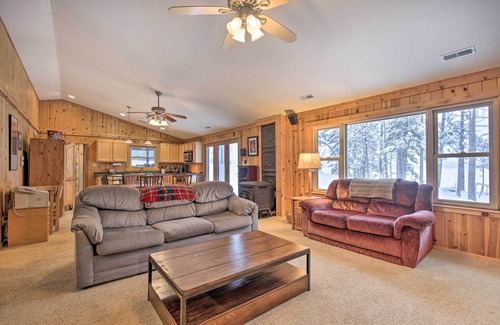 Minocqua Cabina | Minocqua Lakefront Cabin w/ Deck