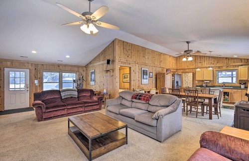 Minocqua Cabina | Minocqua Lakefront Cabin w/ Deck
