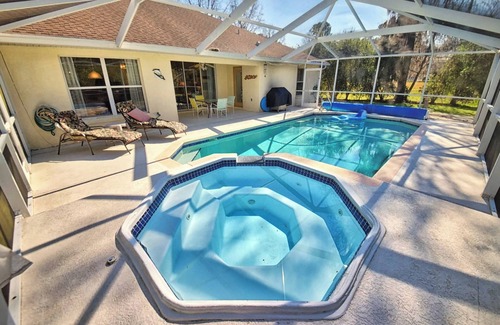 Fellowship Casa | Minutes from WEC:Private Pool & Spa, Dog Friendly in Golden HIlls Golf Community
