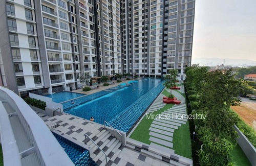 Kampung Bagan Dalam Condominio | Miracle 4 Pax Stay @ Butterworth