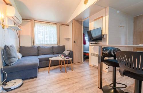 Mimizan Casa | Mobil-home 2 chambres avec climatisation, terrasse et piscine à Mimizan - FR-1-50-162