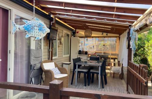Cote d'Azur- French Riviera Complejo | MOBIL HOME 3 chambres, 6 couchages, RAMATUELLE ST TROPEZ, PLAGE DE PAMPELONNE