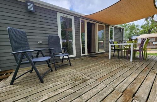 Vendres Otro | Mobil-home 5 personnes avec terrasse proche de la mer avec piscine et lagon
