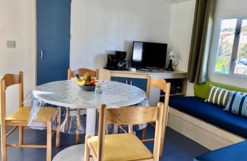 Berneval-le-Grand Casa | Mobil-home 500 m de la mer Avec Jardin à L'abri des Regards
