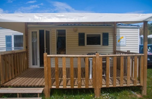 Berneval-le-Grand Casa | Mobil-home 500 m de la mer Avec Jardin à L'abri des Regards