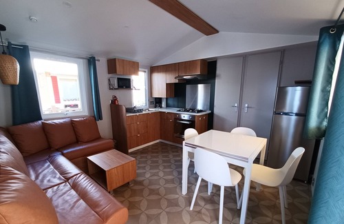 Saint-Jean-du-Gard Casa | Mobil-home 6 pers | Clim, terrace, river | Camping with swimming pool - Mialet