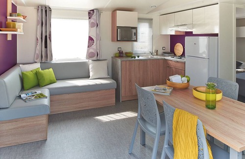 Les Cabannes Casa | Mobil-Home 6 persons, 3 bedrooms in Ariège Pyrenees
