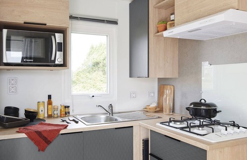 Les Cabannes Casa | Mobil-Home 6 persons, 3 bedrooms in Ariège Pyrenees