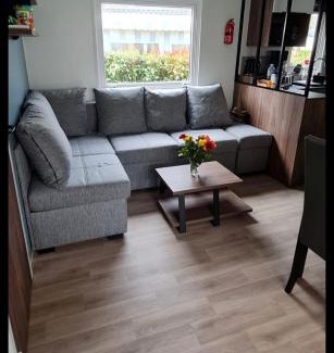 Gastes Otro | Mobil home 693 à la réserve 8 personnes avec terrasse couverte