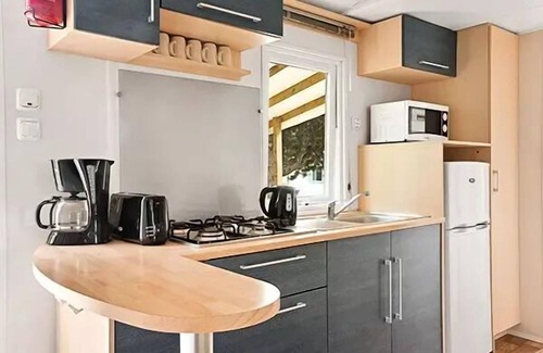 La Flotte Casa | Mobile home ● Aufgehobene Terrasse
