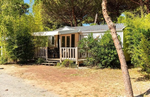 La Flotte Casa | Mobile home ● Aufgehobene Terrasse