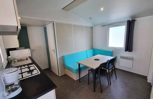 Saint-Molf Casa | Mobil-Home ELEGANCE 4 Zimmer 6 Personen + TV + 2 Badezimmer