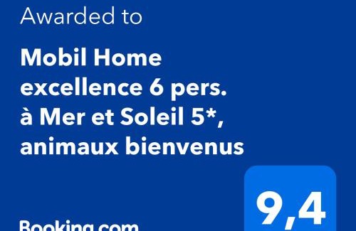 Saint-Georges-d'Oleron Otro | Mobil Home excellence 6 personnes au camping Mer et Soleil, Saint George d'Oléron