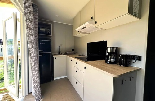 Saint-Vincent-de-Cosse Casa | Mobil-Home Komfort Riviera 29m2 (2 Schlafzimmer) + überdachte Terrasse 18m2 4 Personen
