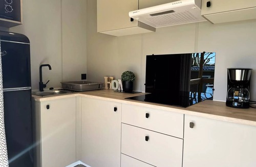 Saint-Vincent-de-Cosse Casa | Mobil-Home Komfort Riviera 29m2 (2 Schlafzimmer) + überdachte Terrasse 18m2 4 Personen