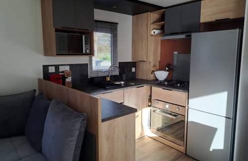 Marcilly-sur-Eure Casa | Mobil-home Grand Confort au Cœur D'un Domaine Normand