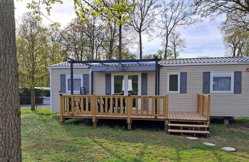 Marcilly-sur-Eure Casa | Mobil-home Grand Confort au Cœur D'un Domaine Normand