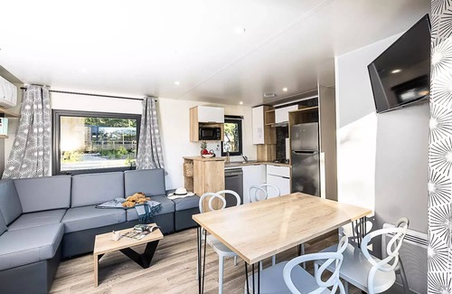 Lamothe-Fenelon Casa | Mobil-home Premium Lacave - 3 bd - TV - Klimaanlage - LV - 2 Badezimmer 8 persons
