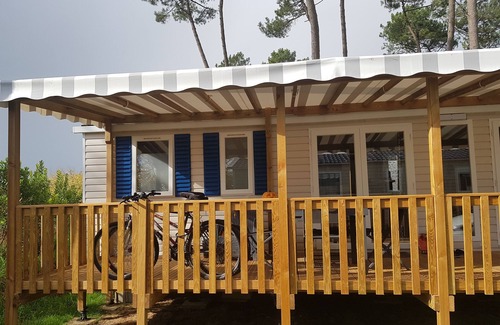Saint-Julien-en-Born Casa | Mobil-home 64529 TyBreizh Vacaciones en las Dunas de Contis 3* sin pase divertid