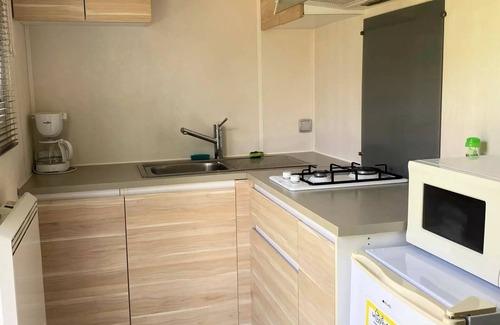 Angicourt Casa | Mobilheim - 15m2 - 1 Schlafzimmer ohne Terrasse 2 Personen