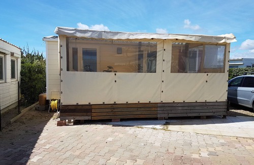 Les Ayguades Casa | Casa móvil de 2 dormitorios a 50 metros de la playa