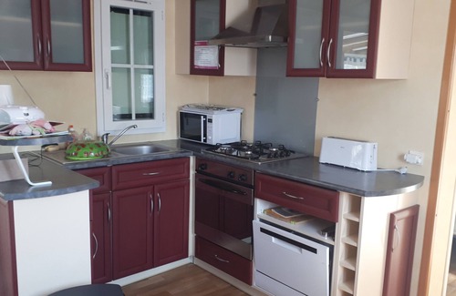 Gastes Casa | Mobile home, 4*, 3 pools, beach, 40 m2, 24 m2 covered terrace, air-conditioned