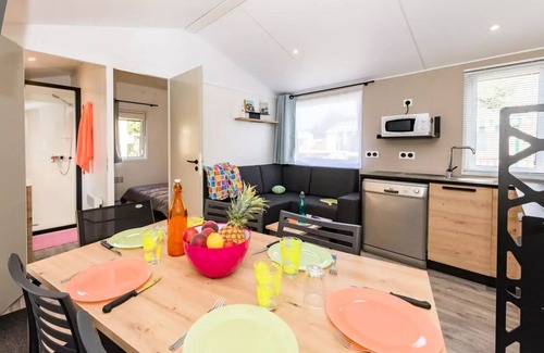 Asserac Casa | Mobilheim 4 Zimmer 6 Personen + TV - 4 Sonnen