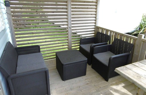 Saint-Jacques Casa | Mobile home 4 rooms 6 people direct access beach