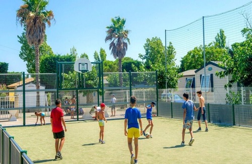 Vic-la-Gardiole Casa | Casa móvil 6 pers. Camping 4 *