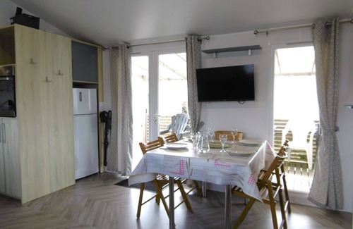 Saint-Jacques Casa | Mobile home 6 people in campsite direct - access beach