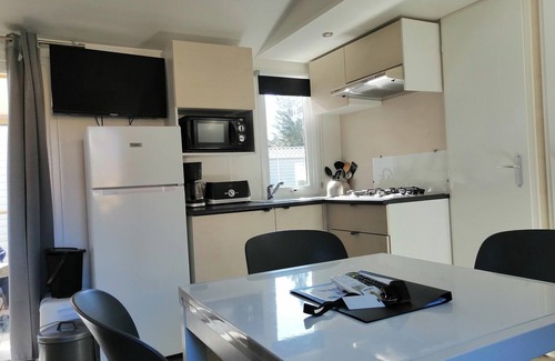 Torreilles-Plage Casa | Mobile home at camping les dunes
