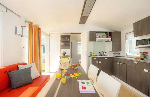 Angles Casa | Mobile home ● Aufgehobene Terrasse