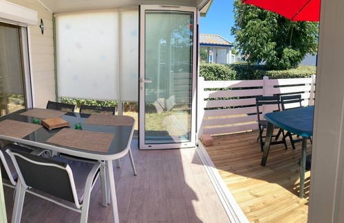 La Faute-sur-Mer Chalet De Esquí | Casa móvil junto al mar