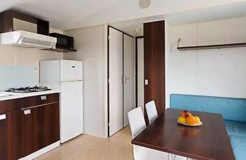 Saint-Cheron Casa | Mobile home Einfache Terrasse