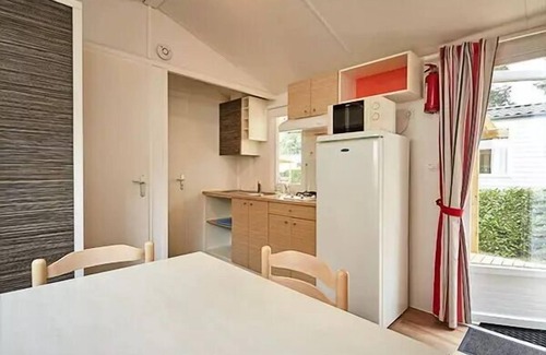 Rhinau Casa | Mobile home Einfache Terrasse