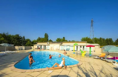 Rhinau Casa | Mobile home Einfache Terrasse