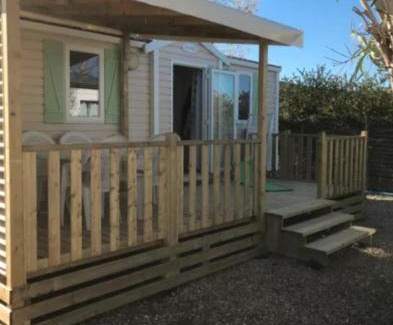Vic-la-Gardiole Otro | Mobile Home tout confort climatisé 4 à 6 personnes Camping Les Salins de la Gardiole ancien camping de L'Europe à Vic La Gardiole