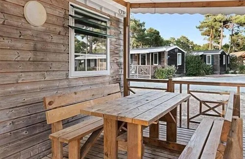 Vogelgrun Casa | Mobilheim - Raised Terrace