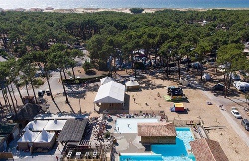 Saint-Girons Plage Casa | Mobilhome 4/6 people direct access to the beach