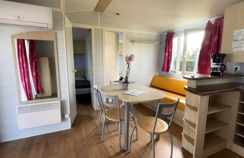 Pays-de-Belves Casa | Mobilhome Comfort 33,5 m2 3 Schlafzimmer + halb überdachte Terrasse + Klettern 6 Personen
